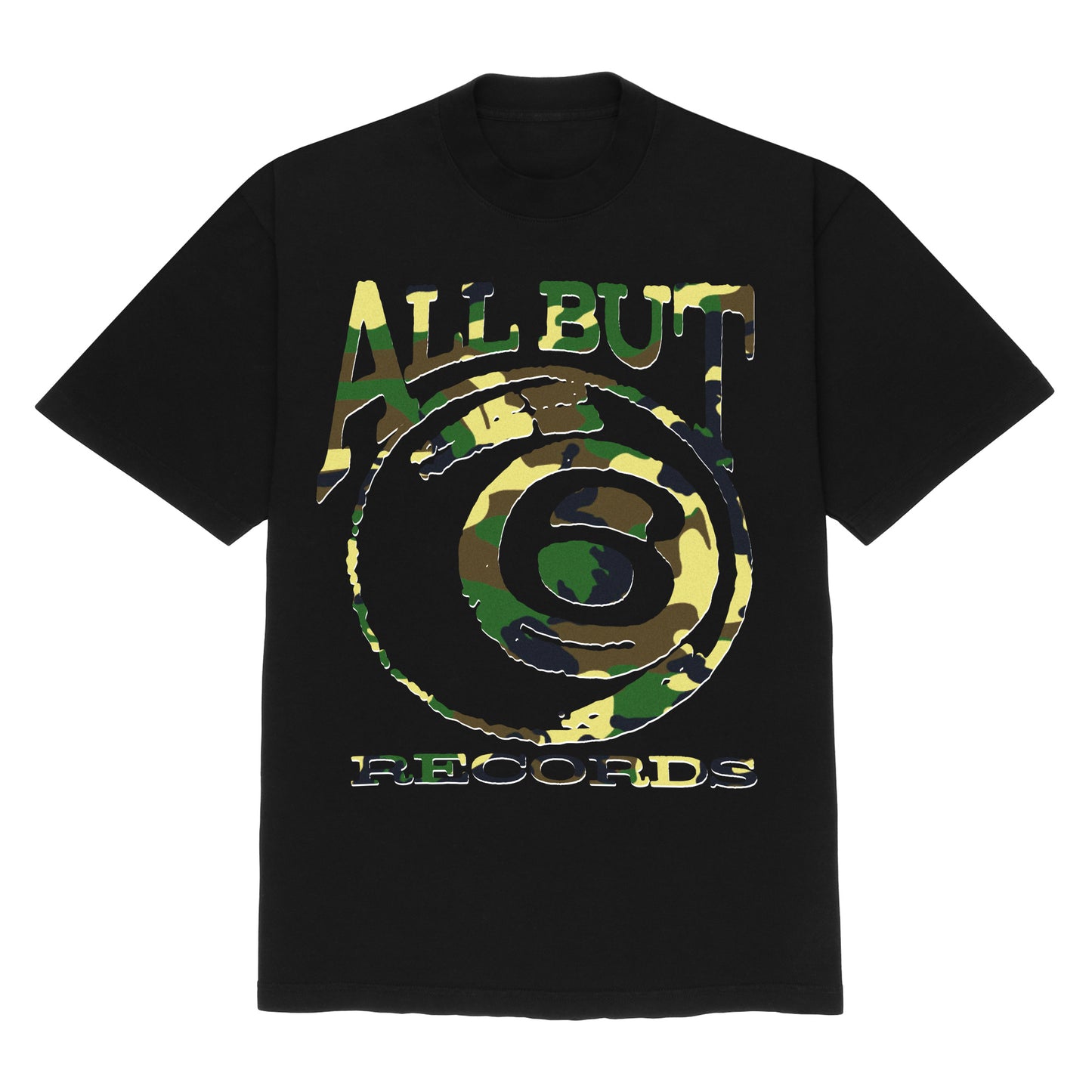AB6 Camo Logo T-Shirt (Black)