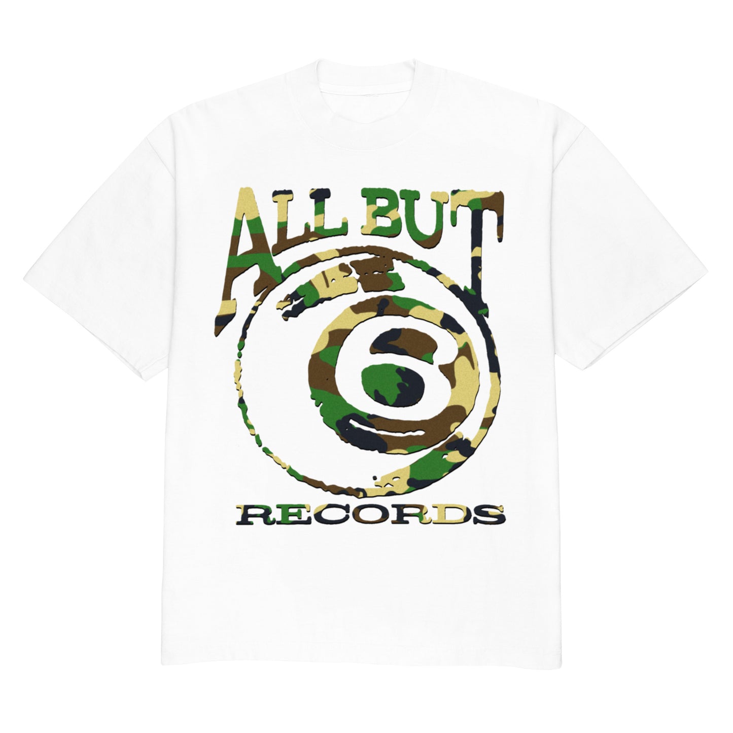 AB6 Camo Logo T-Shirt (White)