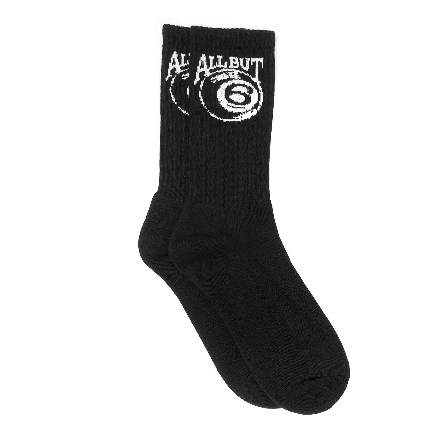 AB6 LOGO SOCKS (BLACK)