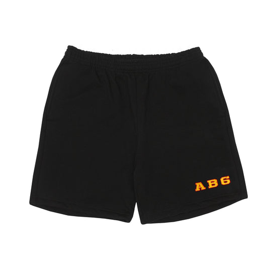 COLLEGIATE SWEAT SHORTS (BLACK)