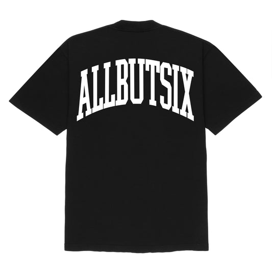 Collegiate Wordmark T-Shirt (Black)
