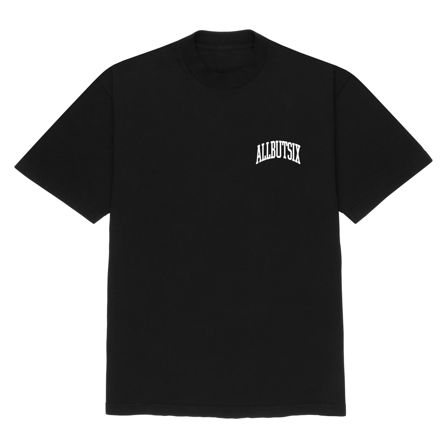 Collegiate Wordmark T-Shirt (Black)
