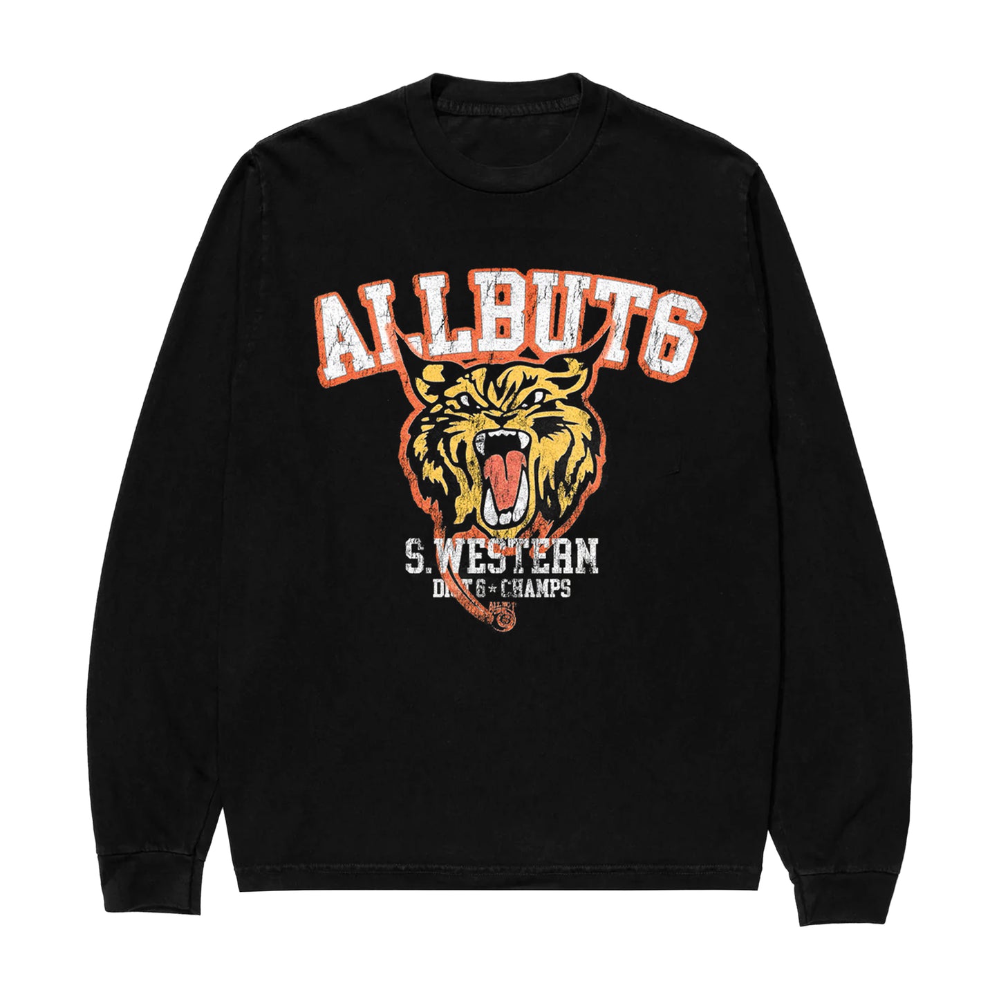 S-Western Long Sleeve T-Shirt (Black)
