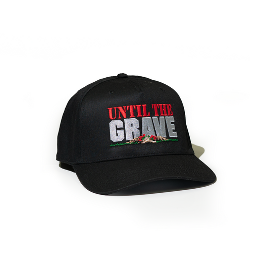 Until the Grave 5-Panel Cap (Black)